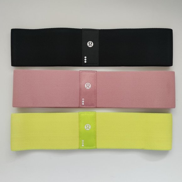 lululemon athletica Other - Lululemon Resistance Bands Set Low Medium High Intensity Like New